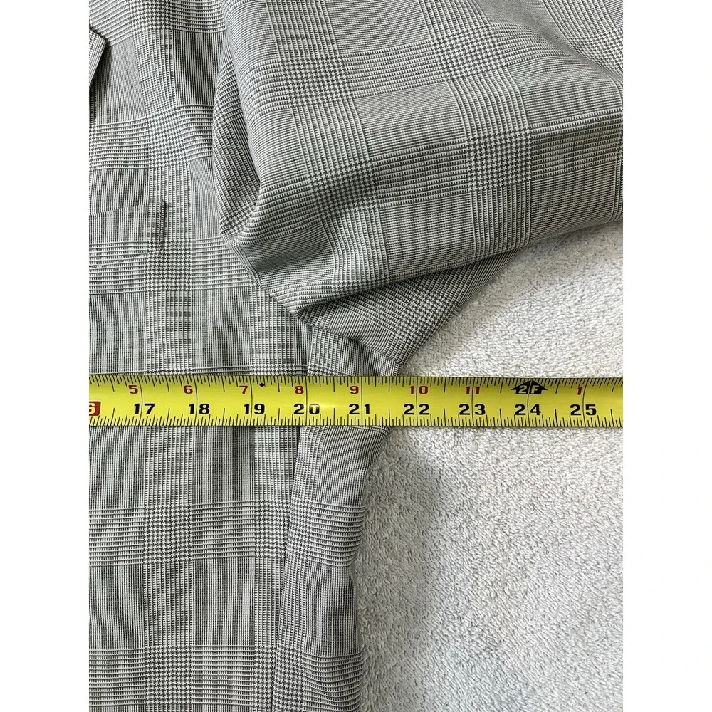 J.Crew Kenmare Blazer Italian Organic Wool Marzotto Glen Plaid Sport Coat 40R